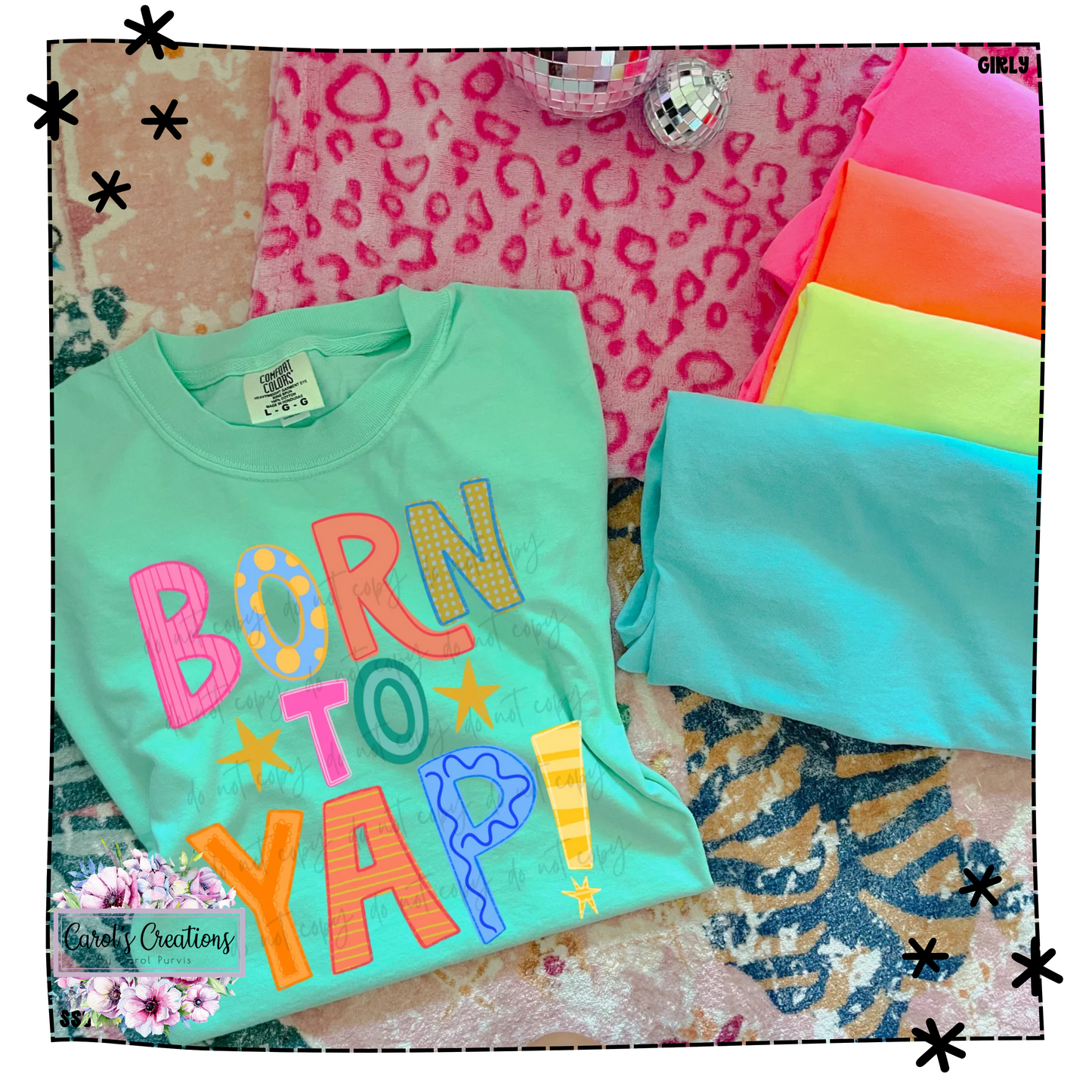 Born To Yap Bright Adult