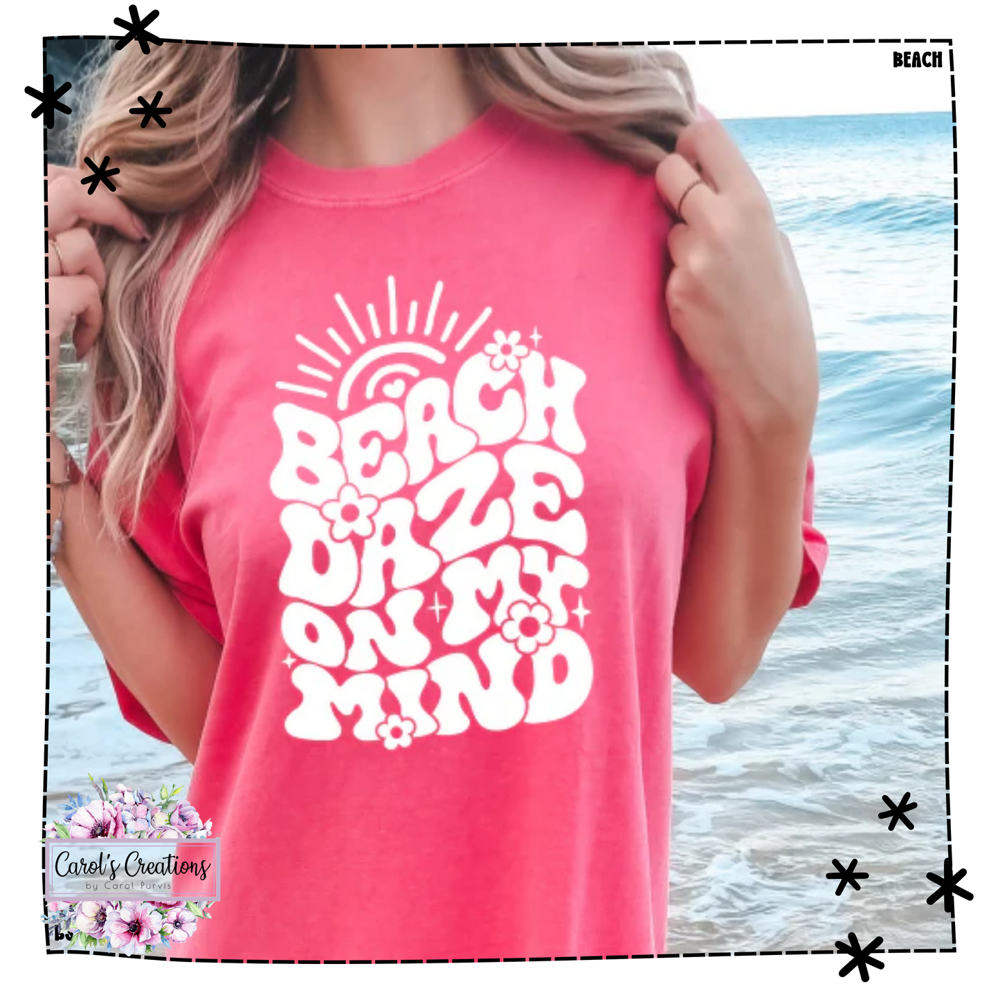 Floral Beach Daze On My Mind Adult