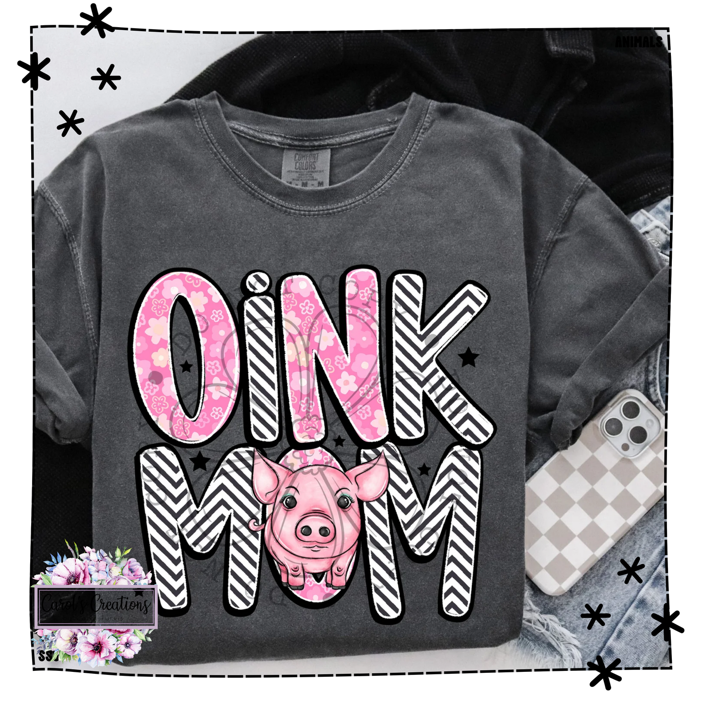 Oink Mom Zig Zag Adult