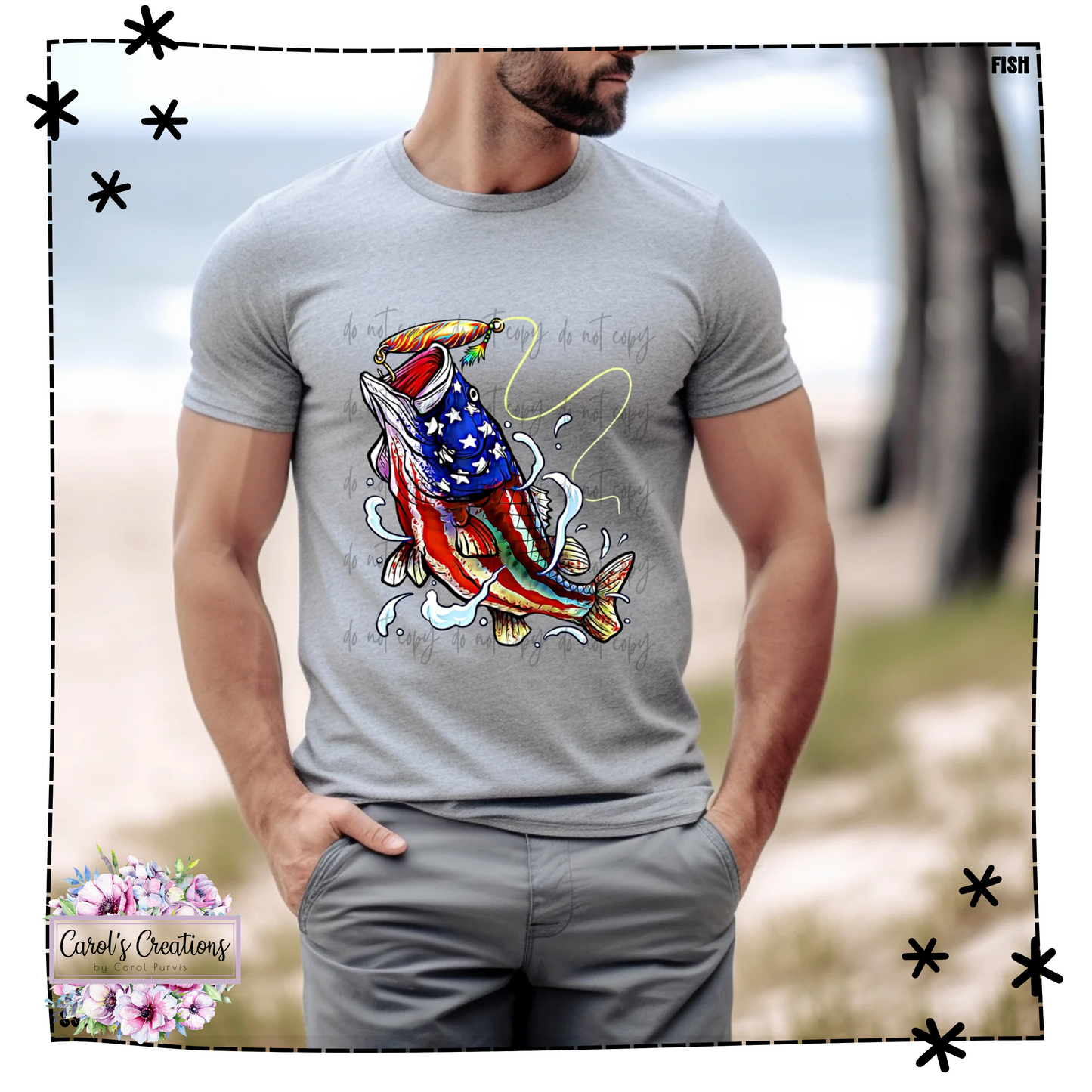 Patriotic Fish Adult