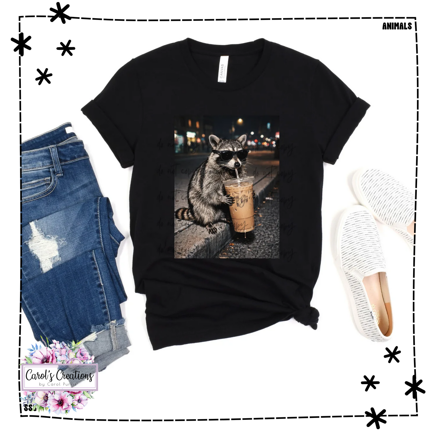 Raccoon Coffee Adult