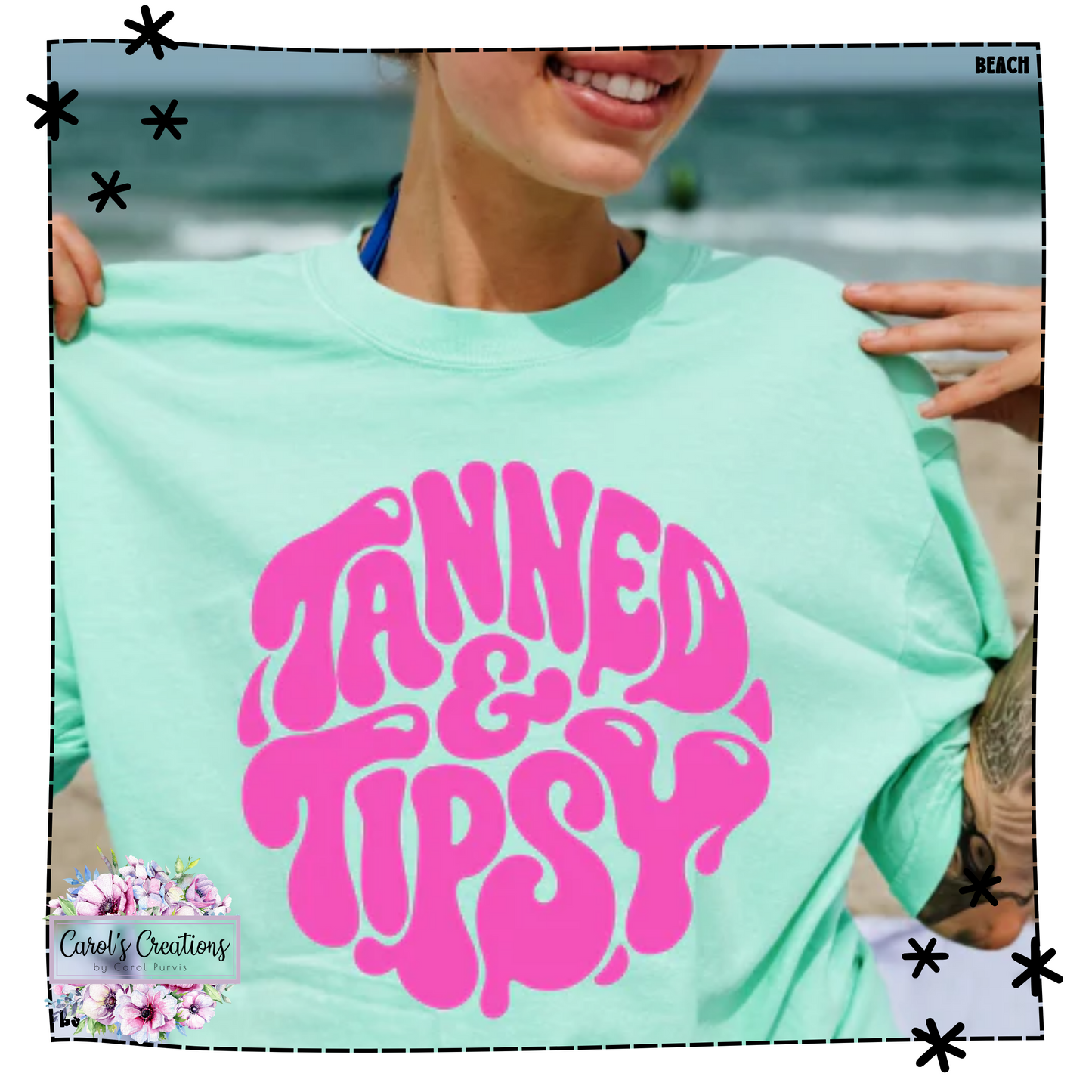 Tanned & Tipsy Drippy Adult