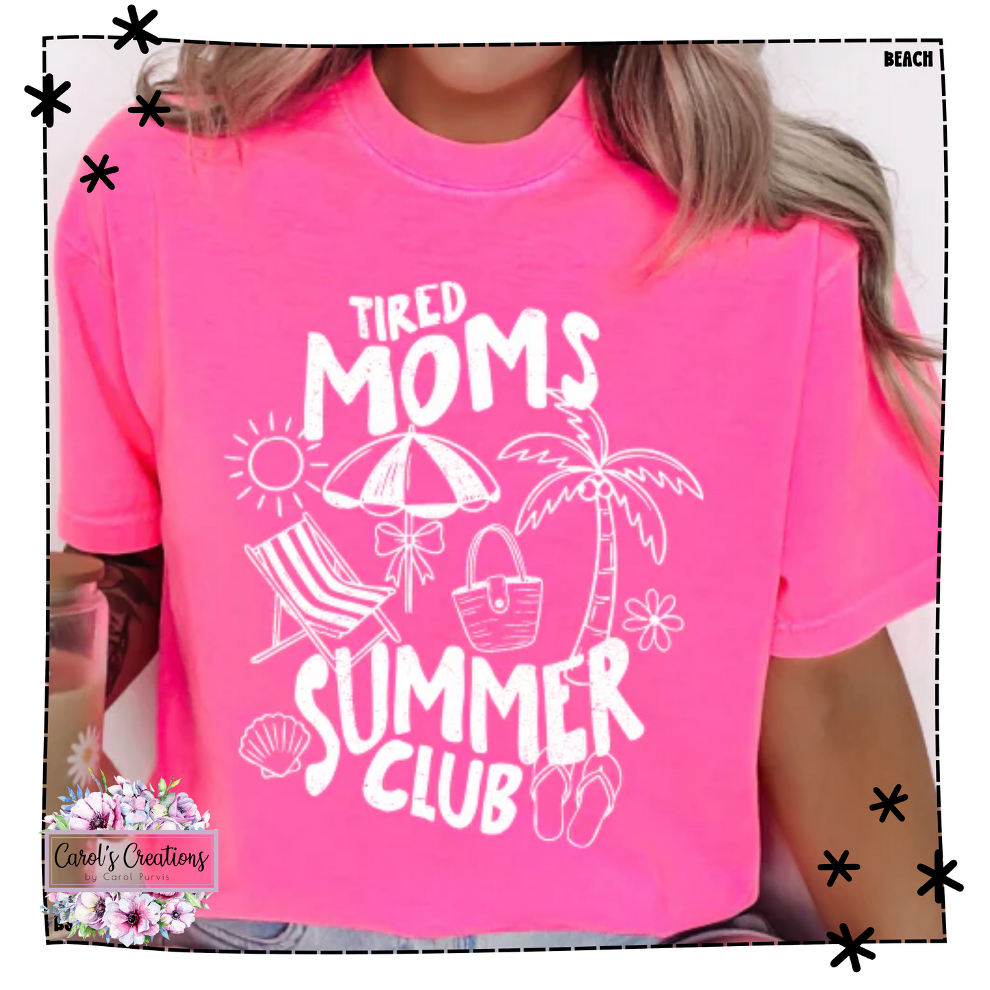 Tired Moms Summer Club Adult